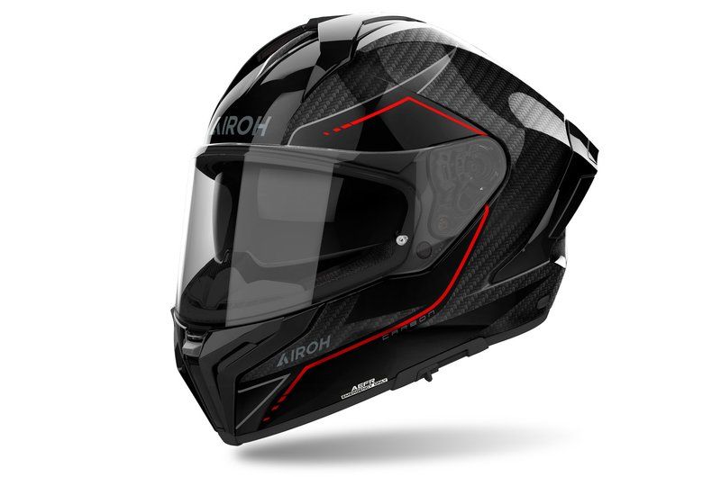 Kask AIROH MATRYX CARBON STYLISH GLOSS czarny 2XL