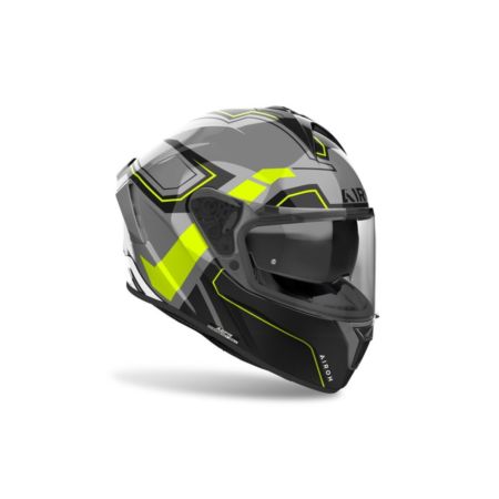 Kask AIROH SPARK 2 DART YELLOW GLOSS szary L