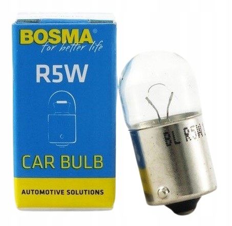 Żarówka12v 5w ba15s r5w