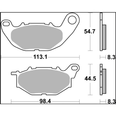 Klocki hamulcowe BREMBO carbon KH705