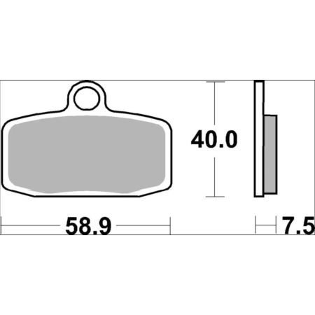 Klocki hamulcowe BREMBO KTM 85 SX