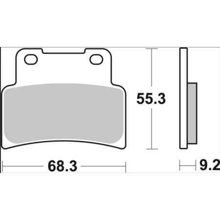 Klocki hamulcowe BREMBO APRILIA RS125