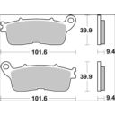 Klocki hamulcowe BREMBO SINTER SP HONDA VFR 1200 F