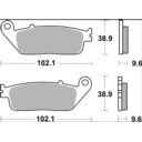 Klocki hamulcowe BREMBO SINTER LA BRIXTON BX 1200