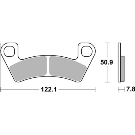 Klocki hamulcowe BREMBO SINTER SD ARCTIC CAT