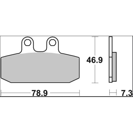 Klocki hamulcowe BREMBO CARBON HONDA CB 1000 R