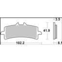 Klocki hamulcowe BREMBO CARBON APRILIA RSV4 1000