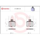 Klocki hamulcowe BREMBO GENUINE DERBI GP1 125