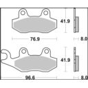 Klocki hamulcowe BREMBO SINTER XS APRILIA SX 50