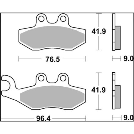 Klocki hamulcowe BREMBO SINTER XS APRILIA