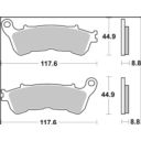 Klocki hamulcowe BREMBO CARBON HONDA FES 125