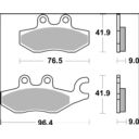 Klocki hamulcowe BREMBO CARBON APRILIA SR GT 125