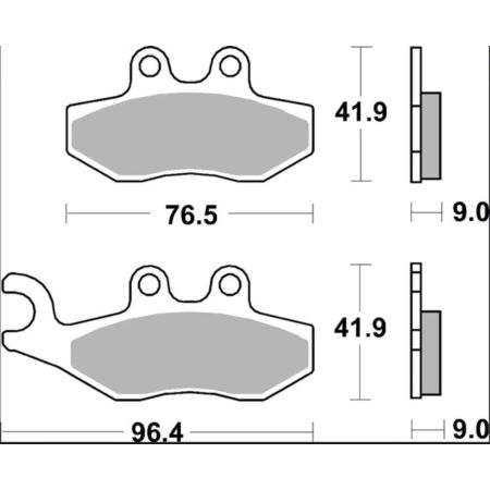 Klocki hamulcowe BREMBO CARBON APRILIA SPORTCITY