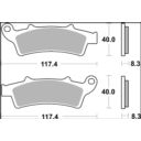 Klocki hamulcowe BREMBO CARBON APRILIA ATLANTIC