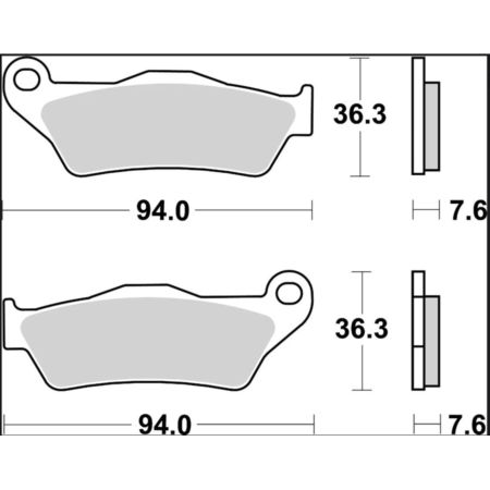 Klocki hamulcowe BREMBO CARBON APRILIA SRV 850