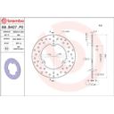 Tarcza hamulcowa BREMBO ORO YAMAHA MT-03