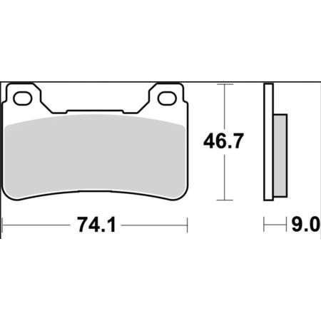 Klocki hamulcowe BREMBO XTRA SR HONDA CB 1000 R