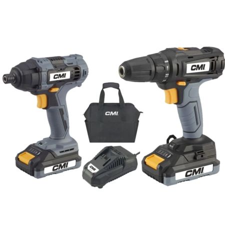 Zestaw narzędzi 20v CMI C-ABS-20LI-C-SET
