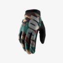 Rękawiczki 100% brisker czarny/camo S
