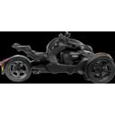 Tłumik LEOVINCE ryker 600/900 blk