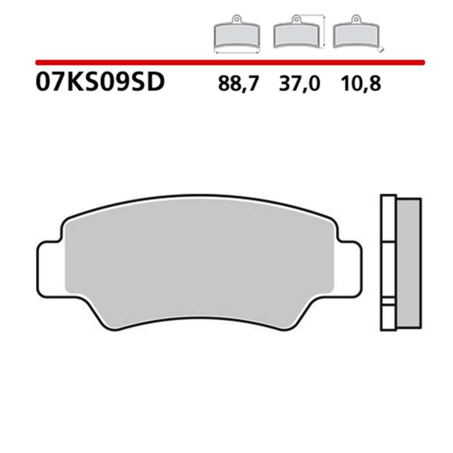 Klocki hamulcowe BREMBO SINTER SD