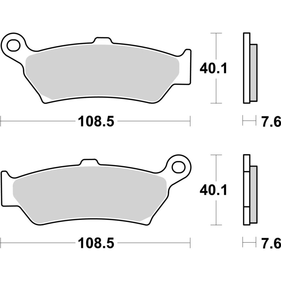 Klocki hamulcowe BREMBO SINTER SP BMW R 1300 GS