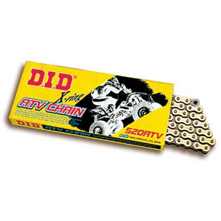 Łańcuch DID 520atv-98 x-ring złoty (98 ogniw)