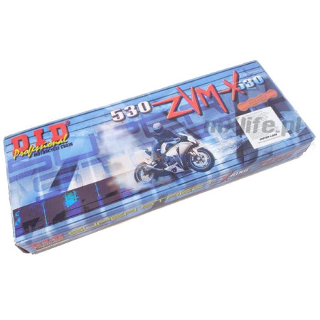 Łańcuch DID 530zvMX-118 (530) x-ring (118 ogniw)