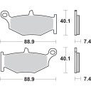 Klocki hamulcowe KH419 street ceramic czarn