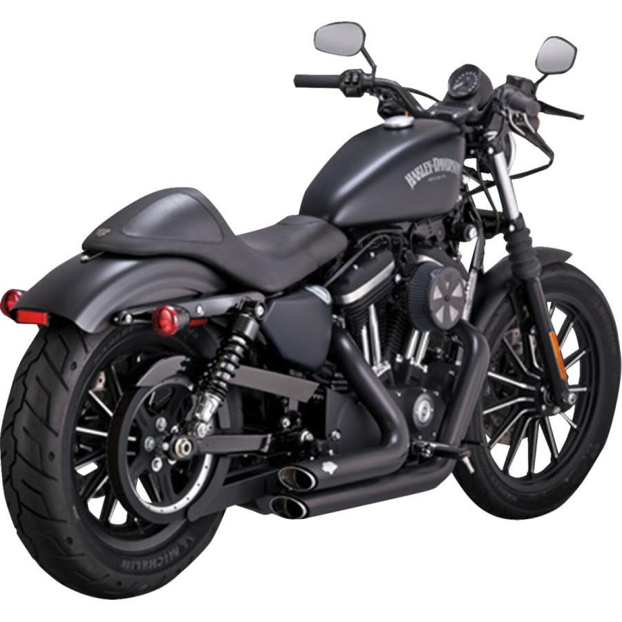Wydech s-sht stag blk.xl vance&hines