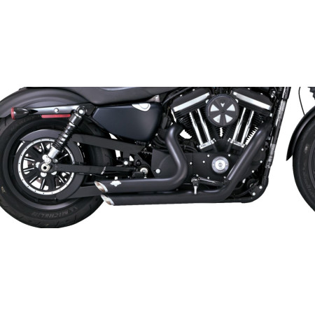 Wydech s-sht stag blk.xl vance&hines