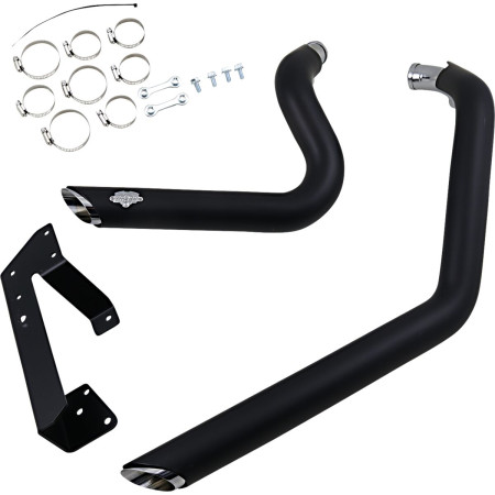 Wydech shortSHOTs staggered black vance&hines