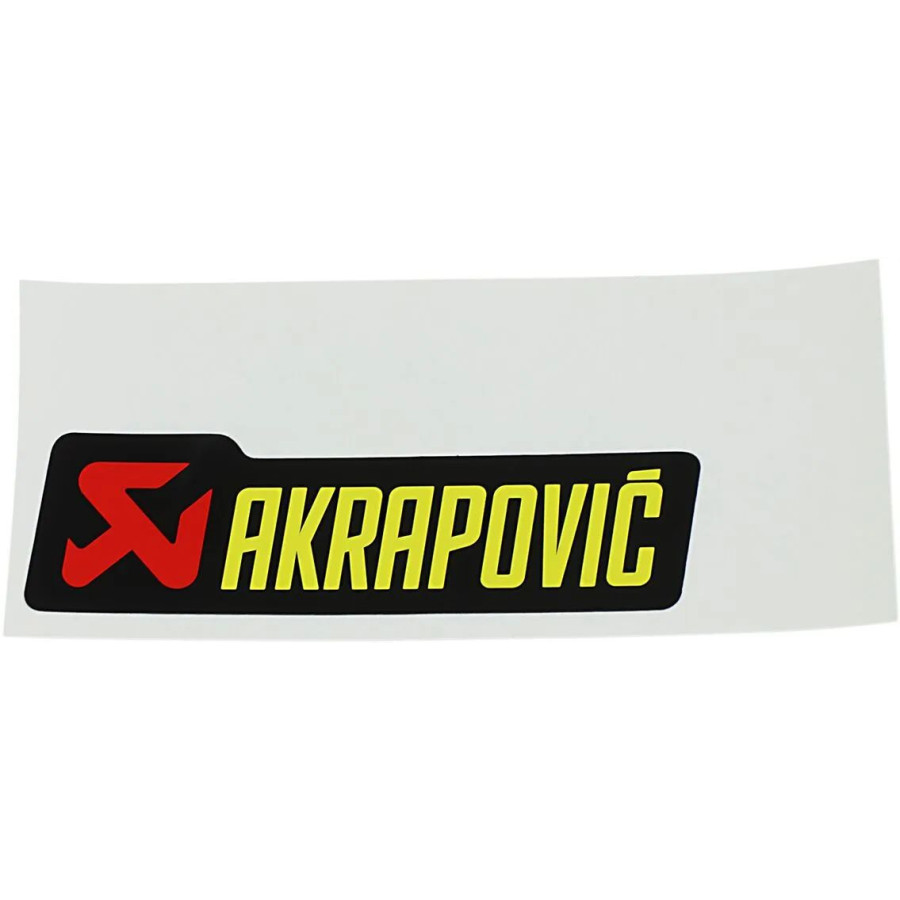 Naklejka AKRAPOVIC logo 95 x 30 mm