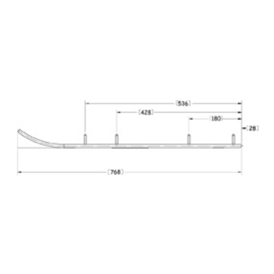 SZYNA KIEROWNICZA SNO-X 881-0118 881-0118 #62711