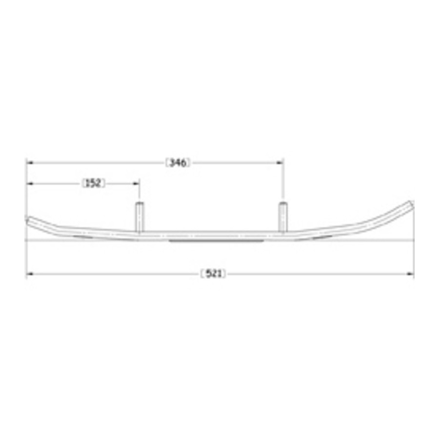 SZYNA KIEROWNICZA SNO-X 881-4455 881-4455 #62762