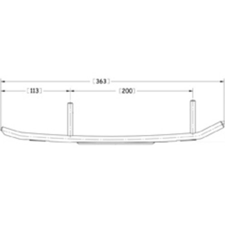 SZYNA KIEROWNICZA SNO-X 881-4296 881-4296 #62754