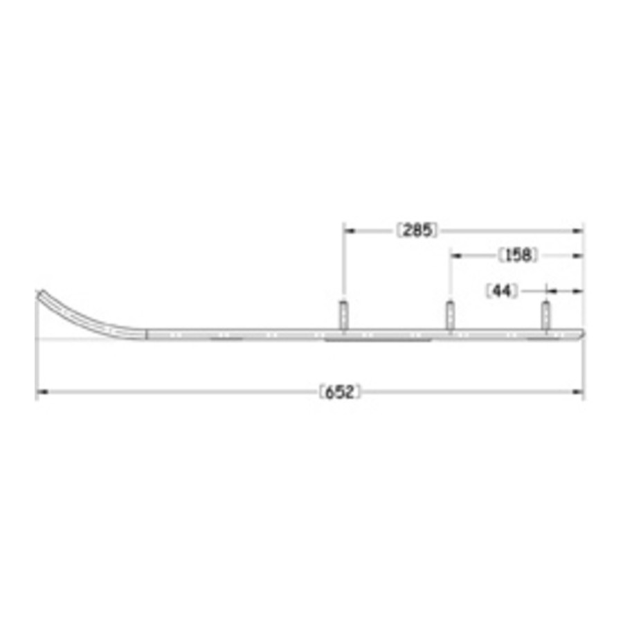 SZYNA KIEROWNICZA SNO-X 881-0115 881-0115 #62710