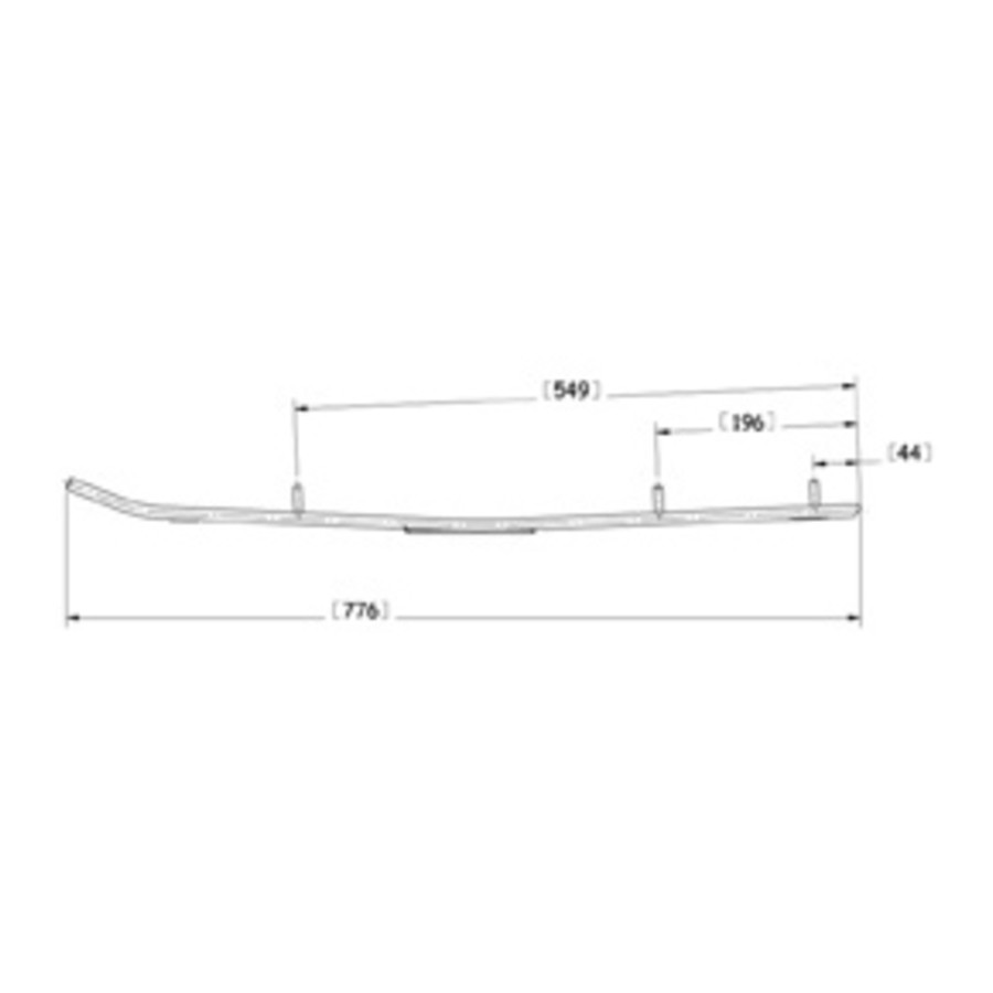 SZYNA KIEROWNICZA SNO-X 881-0111 881-0111 #62709