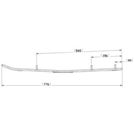SZYNA KIEROWNICZA SNO-X 881-0111 881-0111 #62709