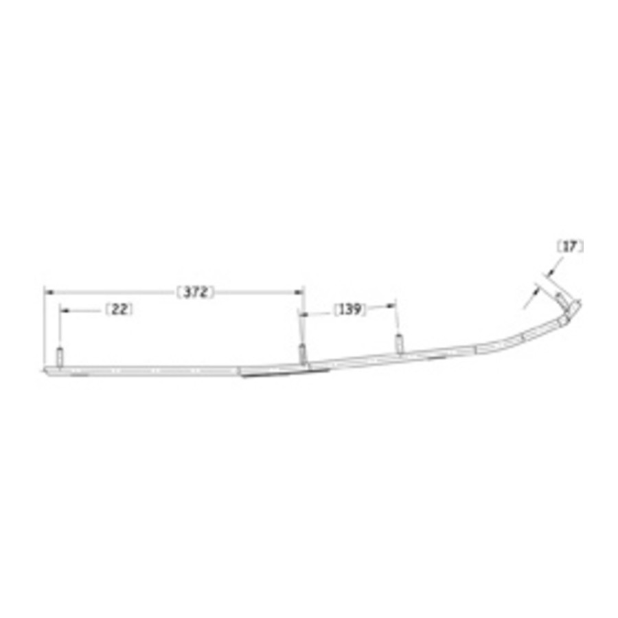 SZYNA KIEROWNICZA SNO-X 881-0658 881-0658 #62409