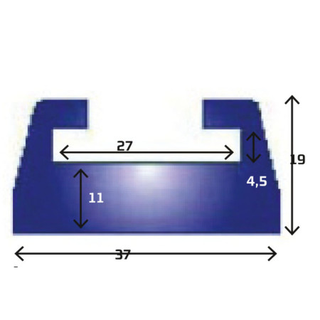 ŚLIZG SNO-X 84-0244-15 84-0244-15 #62558