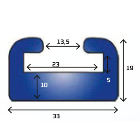 ŚLIZG SNO-X 84-0245-15 84-0245-15 #62561