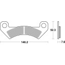 Klocki hamulcowe SBS ATS KAWASAKI EX 400