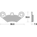 Klocki hamulcowe SBS OFF ROAD MOTO CFORCE 550