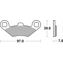 Klocki hamulcowe SBS SCOOTER GILERA RUNNER SP 50