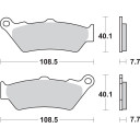 Klocki hamulcowe SBS STREET EXCEL APRILIA PEGASO
