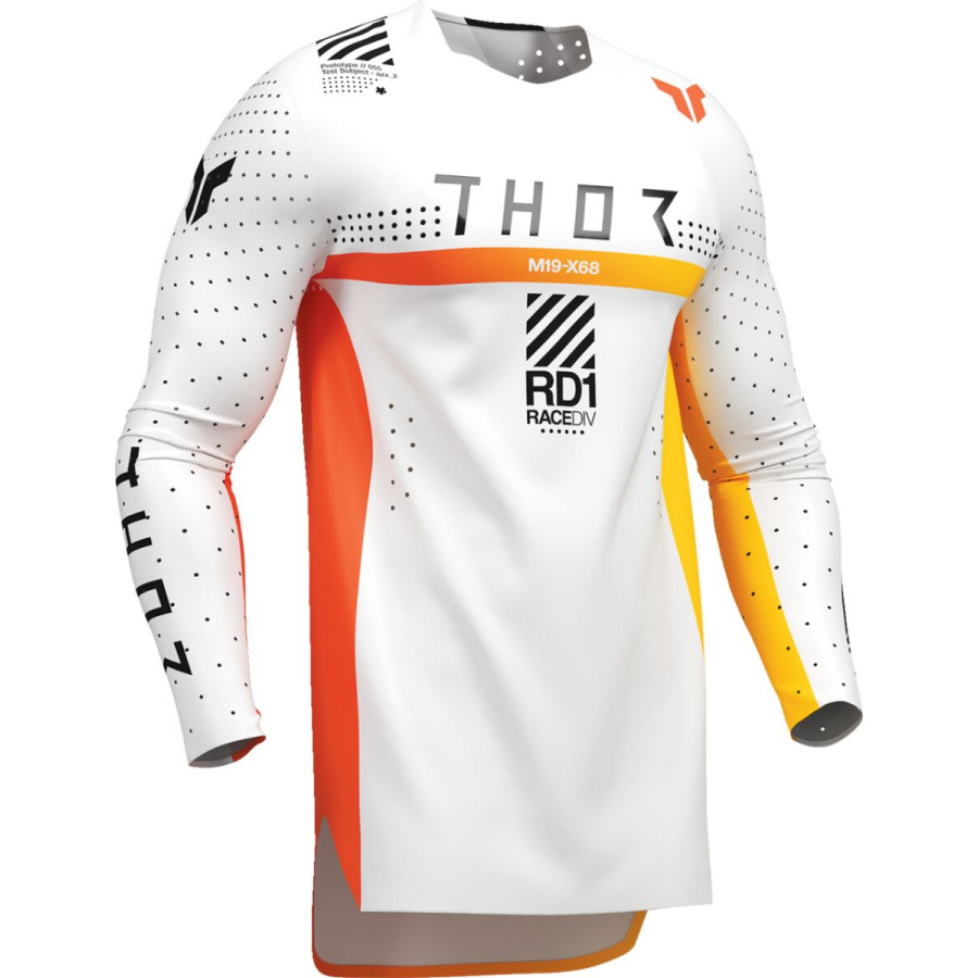 Bluza THOR SPORTMODE SYNTH white L