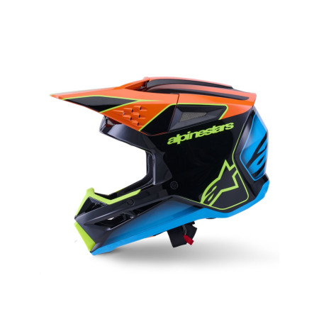 Kask ALPINESTARS SUPERTECH M3 FRAY bk/or/ylw M