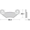 Klocki hamulcowe SBS ATS ARCTIC CAT 50