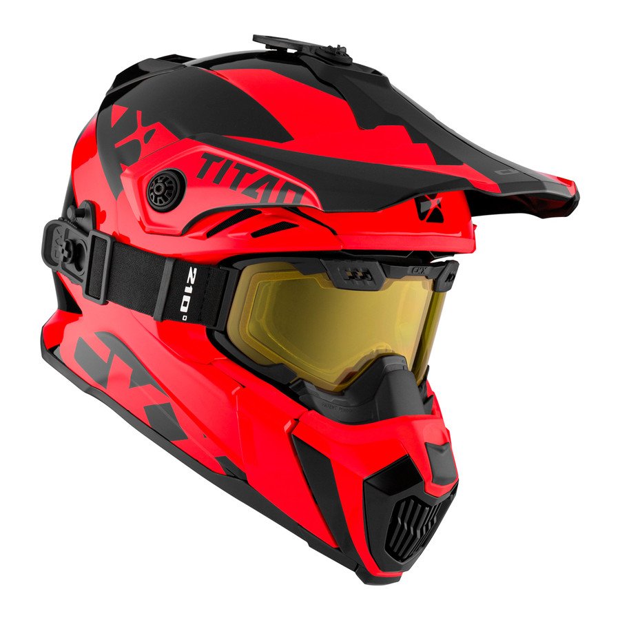 Kask CKX TITAN ivory XS + GOGLE 210° AIRFLOW